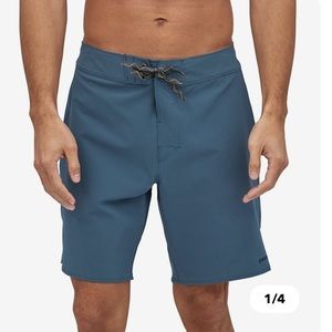 EUC Patagonia Stretch Hydropeak Board Shorts 18”